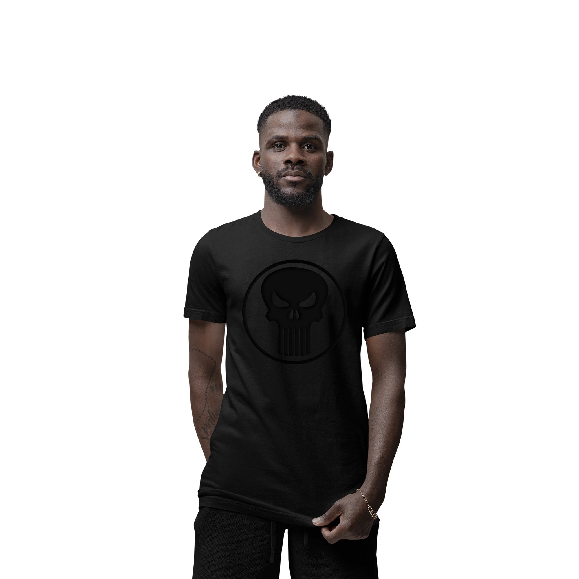 T-shirt The Punisher Marvel - PUNISHER SKULL 3D LOGO - Legend Stuff - MARVEL - T-shirt