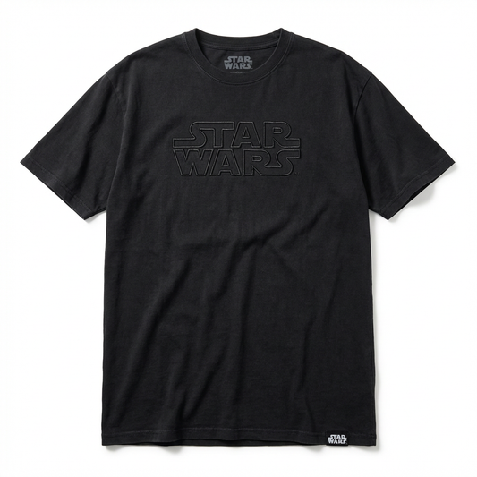 T-Shirt Oversize Logo Star Wars Minimaliste