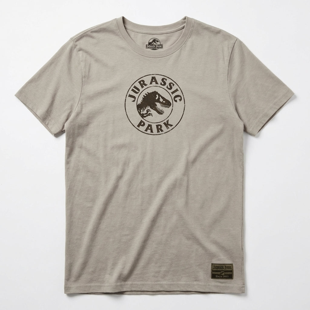 T-shirt Oversize Jurassic Park - Logo officiel